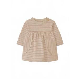 NEW SNUG kid's stripe dress in beige